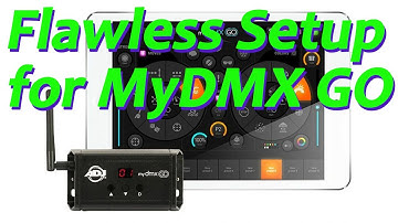 How to Setup MyDMX Go for a Flawless and Fun Mobile DJ Light Show