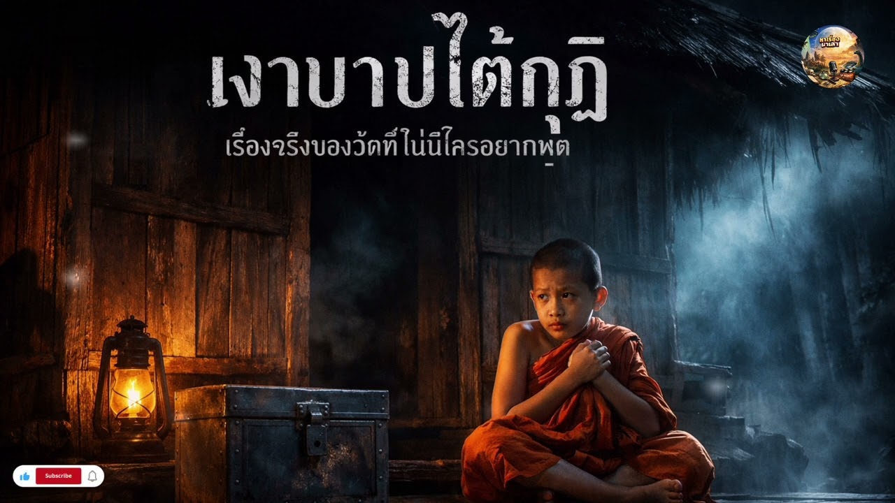 🕯️เงาบาปไต้กุฏิ เรื่องจริงของวัดที่ไม่มีใครอยากพูด🕯️#เรื่องเล่า #นิทานพื้นบ้าน #นิทานก่อนนอน #นิทาน 