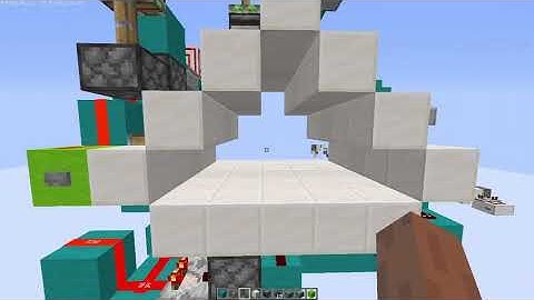 My First 0-Tick Contraption (3-High Triangle Door) [Java]