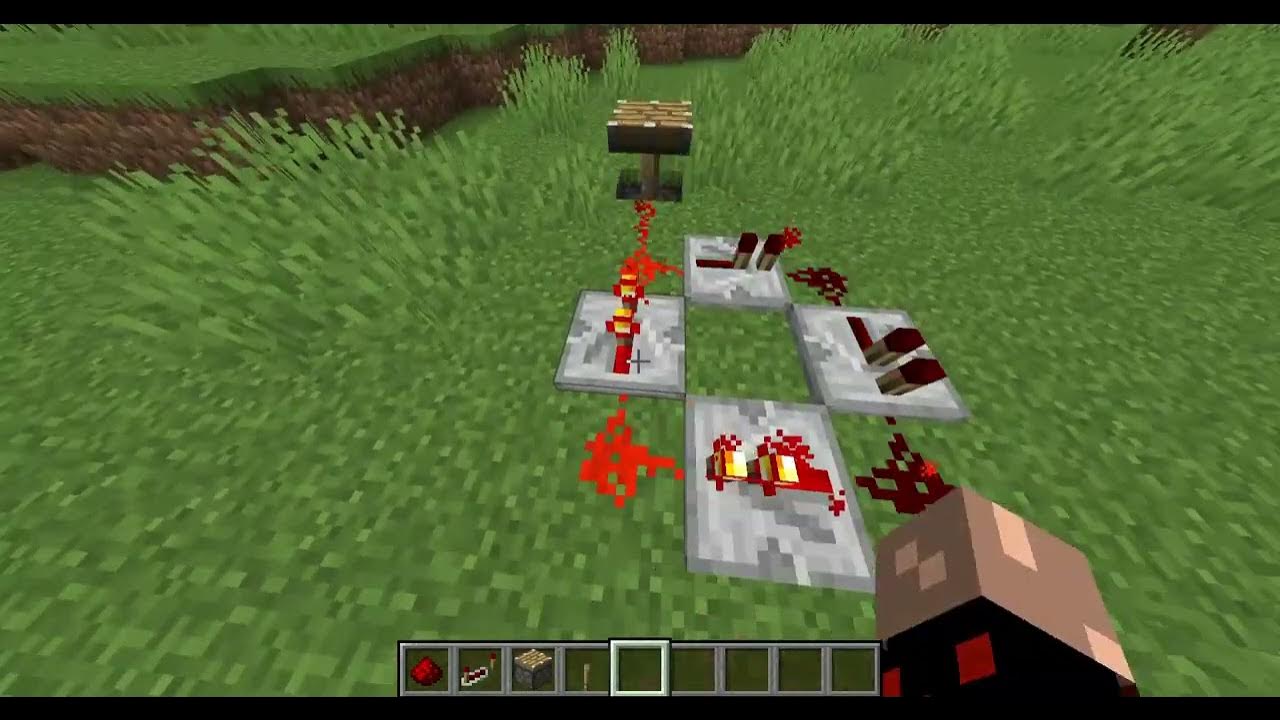 Minecraft Redstone Glock - YouTube