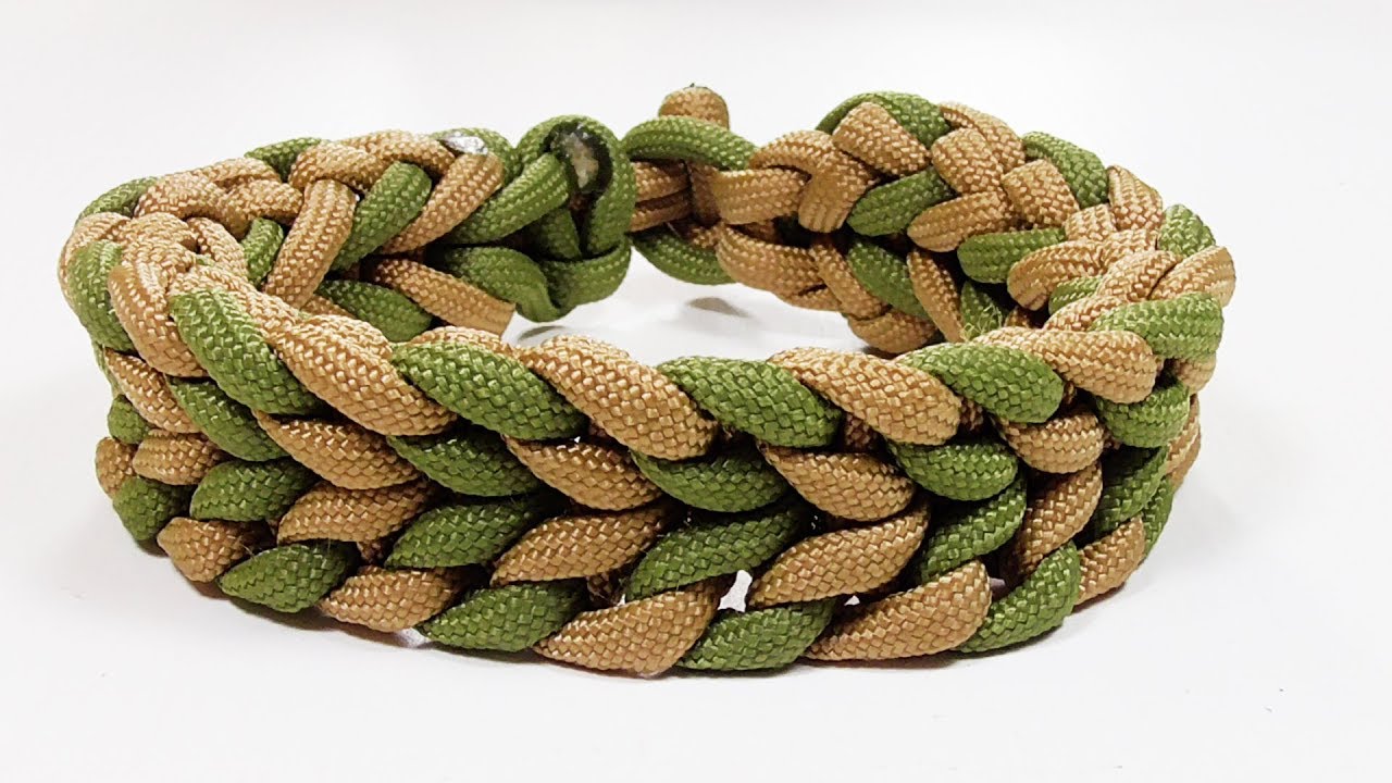 Paracord Tutorial: Waterless Falls Parachute Cord Bracelet Design