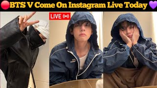 Bts V Come On Instagram Live Today Bts V Instagram Live Today Bts V Latest Live Today