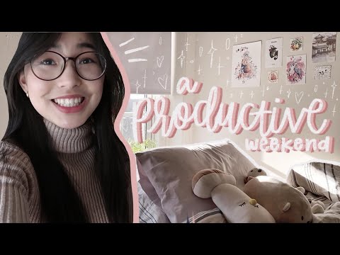 a productive weekend from a while ago // seo vlogs