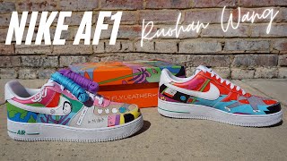Most ARTISTIC Nike Air Force 1 by Ruohan Wang "Flyleather" - YouTube