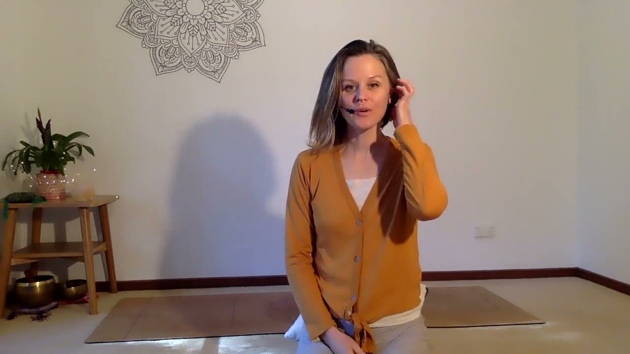 Take a deep breath out (rather than in)