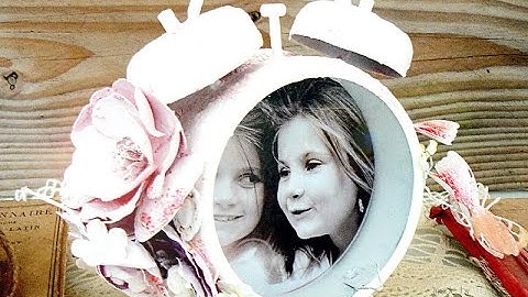 Scraps Of Elegance Mixed Media ALTERED CLOCK Tutorial