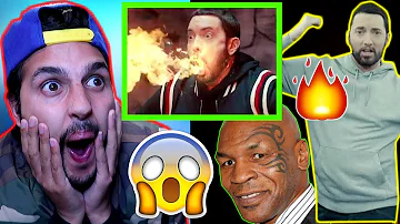 FIRST TIME REACTING TO Eminem - Godzilla ft. Juice WRLD🔥THIS IS CRAZY😱MIKE TYSON K.O EMINEM🤮WTF WOW😳