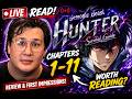 LIVE Reading Demon Beast Hunter Survival Guide (Ch. 1-11) | First Impressions & Review