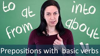 Prepositions with Basic Verbs | English Grammar & Speaking Lesson screenshot 4