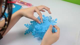 DIY LED Art Snowflake Christmas Light