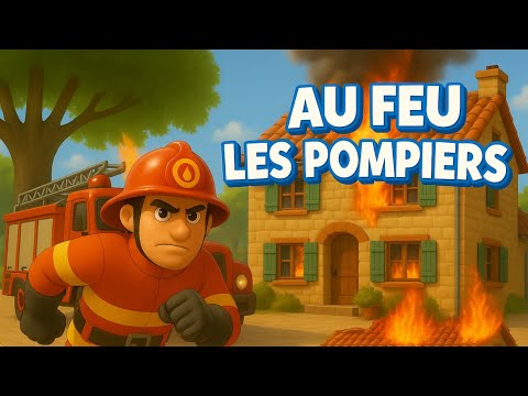 Fait avec TubeTube.io | Au Feu les Pompiers 🚒 - Comptine pour Enfants 🎶