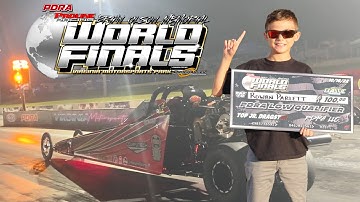 World Finals 22 - Rowan The Robot Parlett - Top Jr Dragster - #1 Qualifier