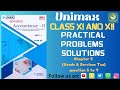 Unimax class 11 (Goods &amp; Services Tax) accountancy ch 5 ques no. 5 to 7  practical problems solution