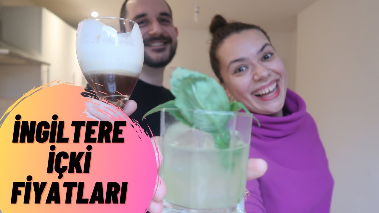 İNGİLTERE İÇKİ FİYATLARI İtalyan ev arkadaşım ile evde kokteyl yapımı