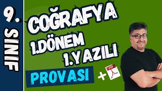 2025-2026 Coğrafya 9.Sinif 1.Dönem 1 .Yazili Sorulari