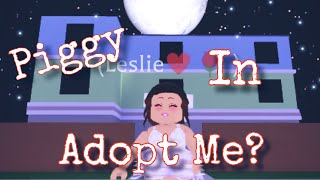 I recreated PIGGY in Adopt Me!🐷