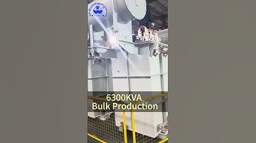 6300KVA bulk production #transformer #yaweitransformer#distributiontransformer