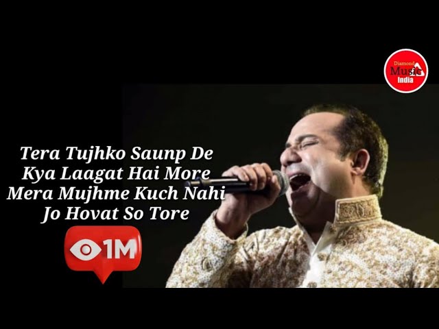 Mann Ki Lagan (Lyrics) | Rahat Fateh Ali Khan | Diamond Music class=