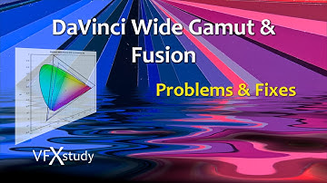 DaVinci Wide Gamut and Fusion -  Problems & Fixes