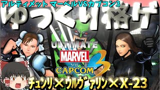 ゆっくり格ゲ】【アルカプ3】【アルティメットマーヴェルVSカプコン3