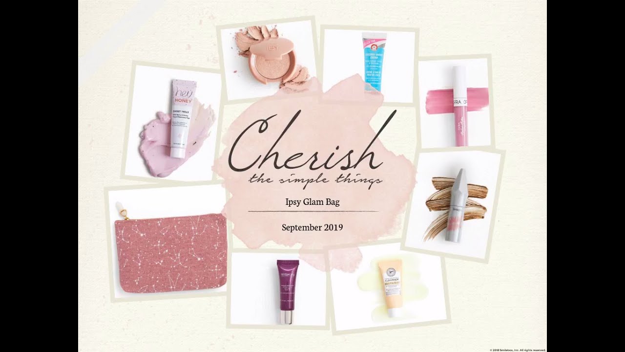 🇨🇦A Canadian Girl opens her September 2019 Ipsy Glam Bag