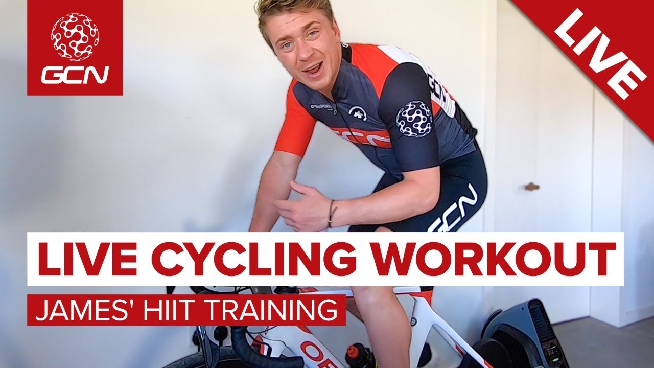 LIVE Cycling Workout James Monday Training Session - StayHome and Cycle #WithMe