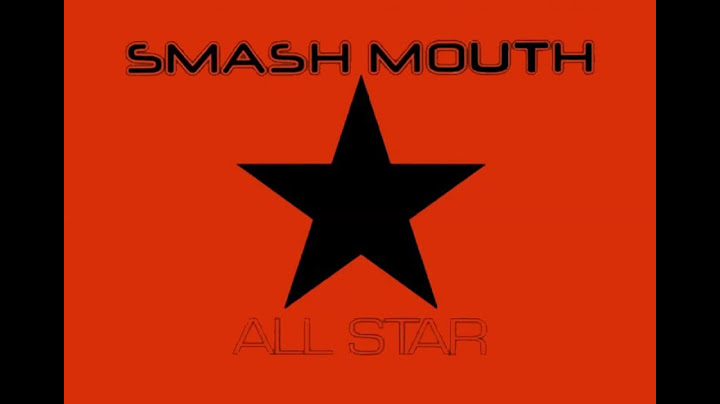 All Star Instrumental version - Instrumental performance video thumbnail