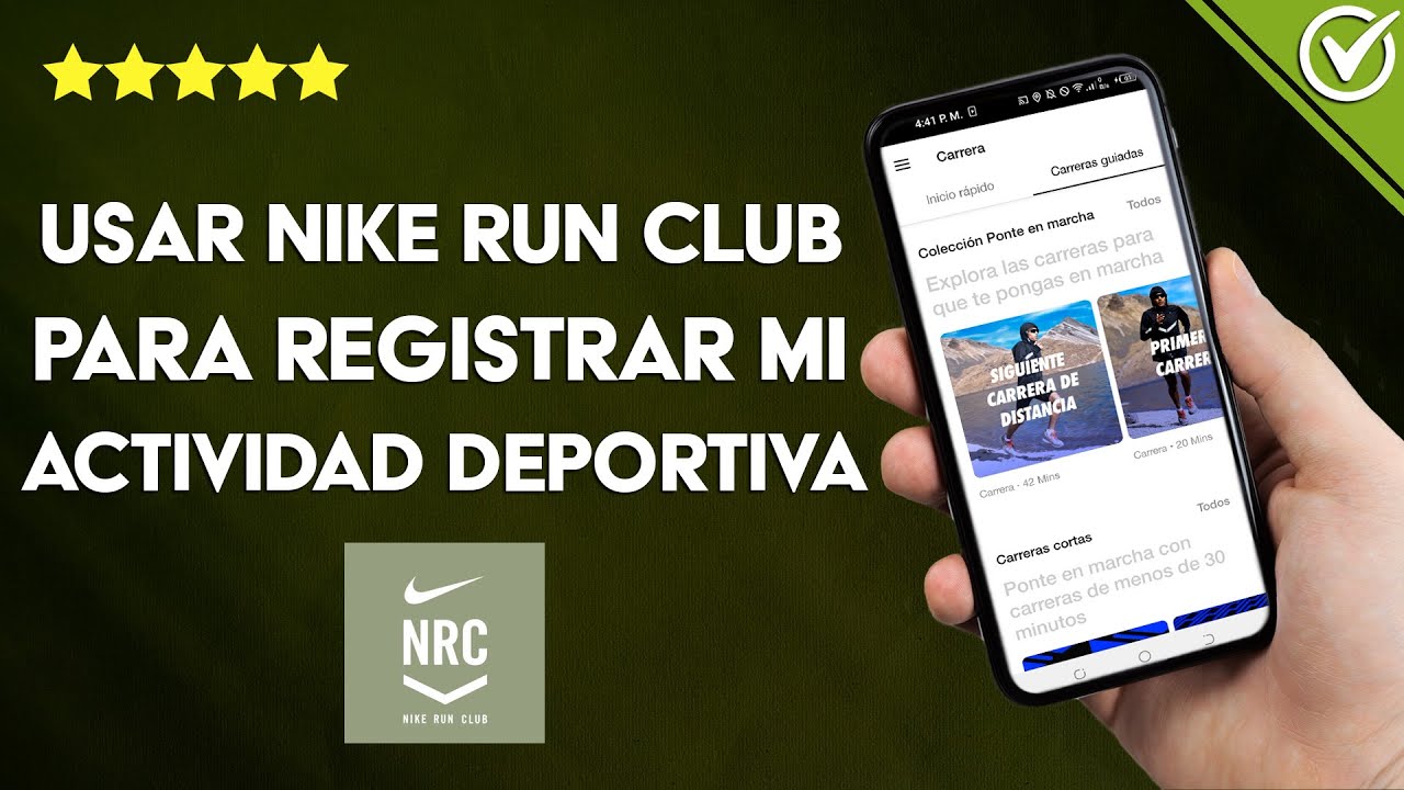 Cómo usar NIKE RUN CLUB móvil para registrar mi actividad deportiva - YouTube