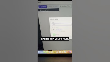 How to add FAQs to your video