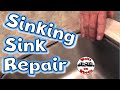 💪 Sinking RV Sink Repair // Full Time RV