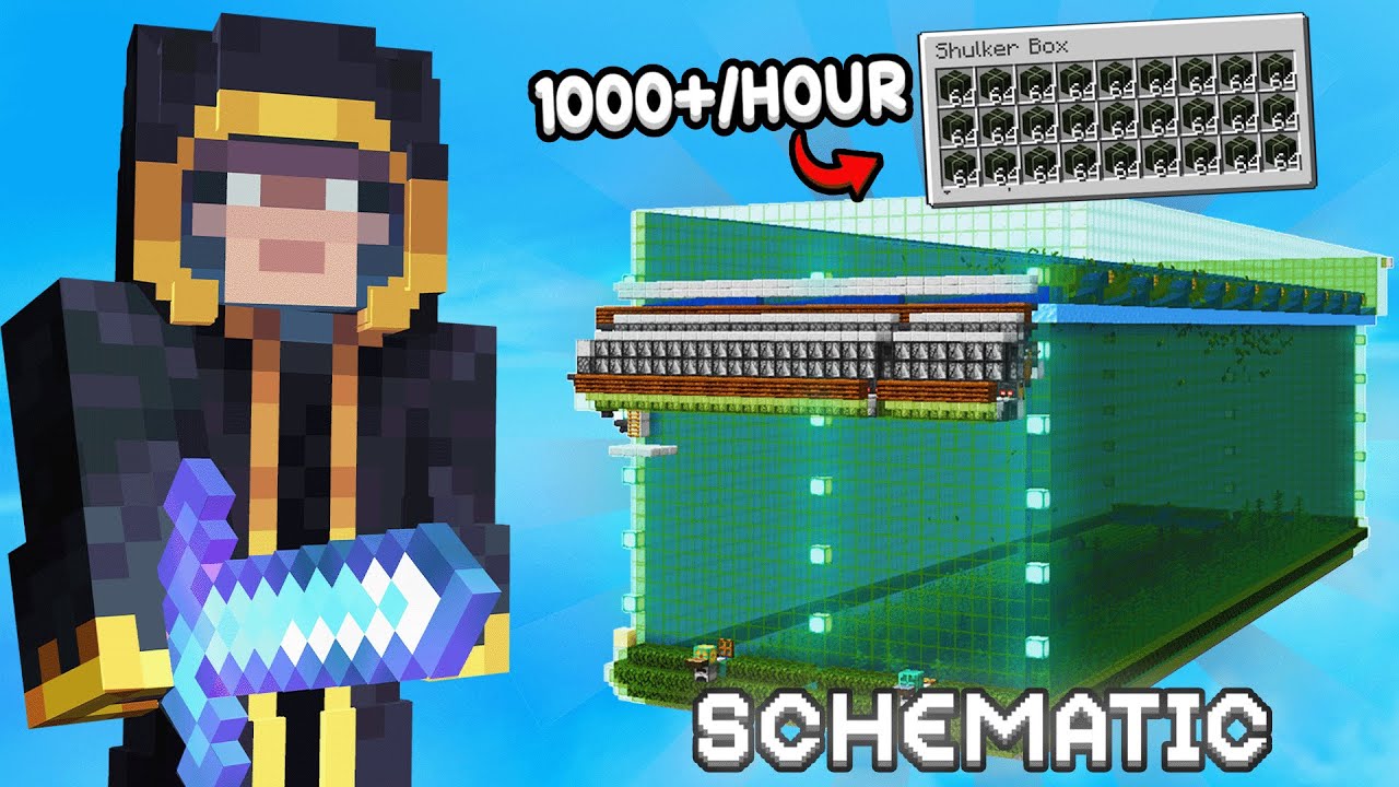 Giant Modular Kelp Block Farm with Schematics and Tutorial! [SUPER'S ...