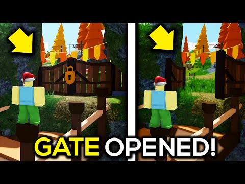 how to OPEN the GATE!! (New Update) | Islands Roblox