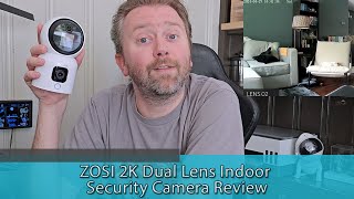 2 LENS IN ONE CAMERA - ZOSI 2K Dual Lens Indoor Security Camera Review by PureReviews 34 views 4 days ago 6 minutes, 19 seconds