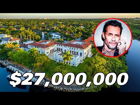 Video: Salsa King Marc Anthony Meletakkan Tarzana Mansion Di Pasar Untuk $ 4.35 Juta