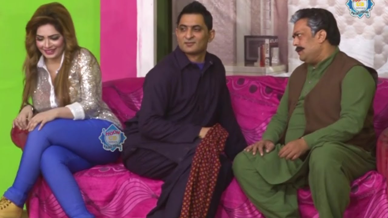 Amjad Rana and Mishal Khan Stage Drama Chan Sajna Comedy Clip 2020 ...
