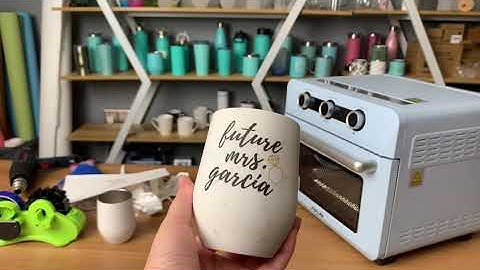 Full Print Tutorial on 12 oz Tapered Wine Cups by Sublimation Oven