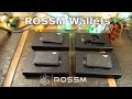 ROSSM Carbon Fiber &amp; Aluminum Slim Minimalist Wallets