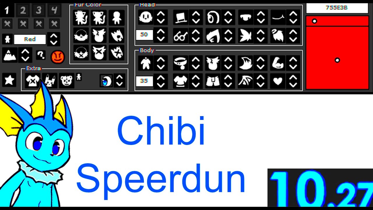 Dekuali First Chibi Speedrun [10.27] (Earrape)