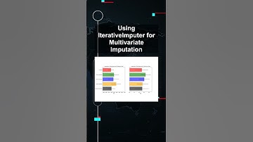 Using IterativeImputer for Multivariate Imputation #ai #artificialintelligence #machinelearning