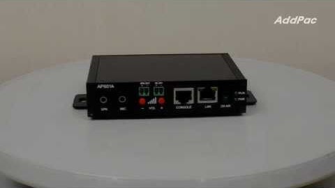 AP601A IP Paging Terminal (AMP built in Model),  IP 음성 방송 터미널 (앰프내장) | AddPac