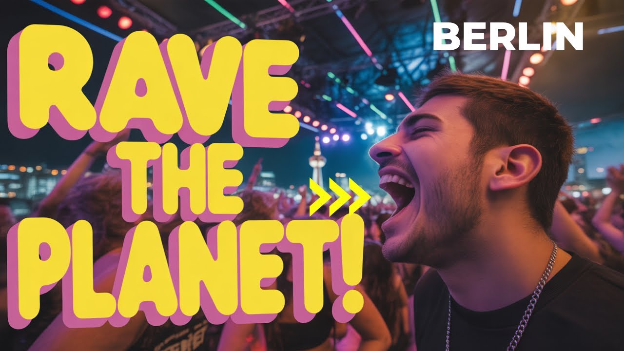 200.000 Raver tanzen durch Berlin! 💥 Rave The Planet 2025 – Techno pur ...