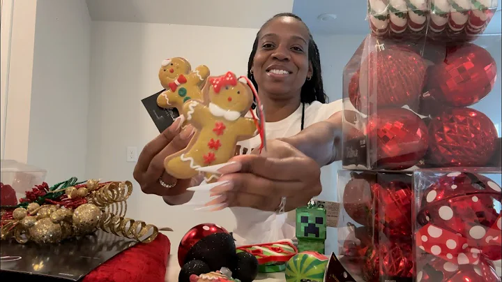 VLOGMAS DAY 2: CHRISTMAS Ornament  HAUL + TREE DECOR