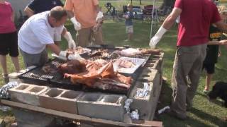 Pig Picking at the Early Farm, Aulander North Carolina