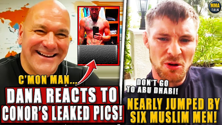 Dana White LAUGHS at Conor McGregor's D**k pics! Conor RE-ENTERS the UFC testing pool;Bryce vs 6 men