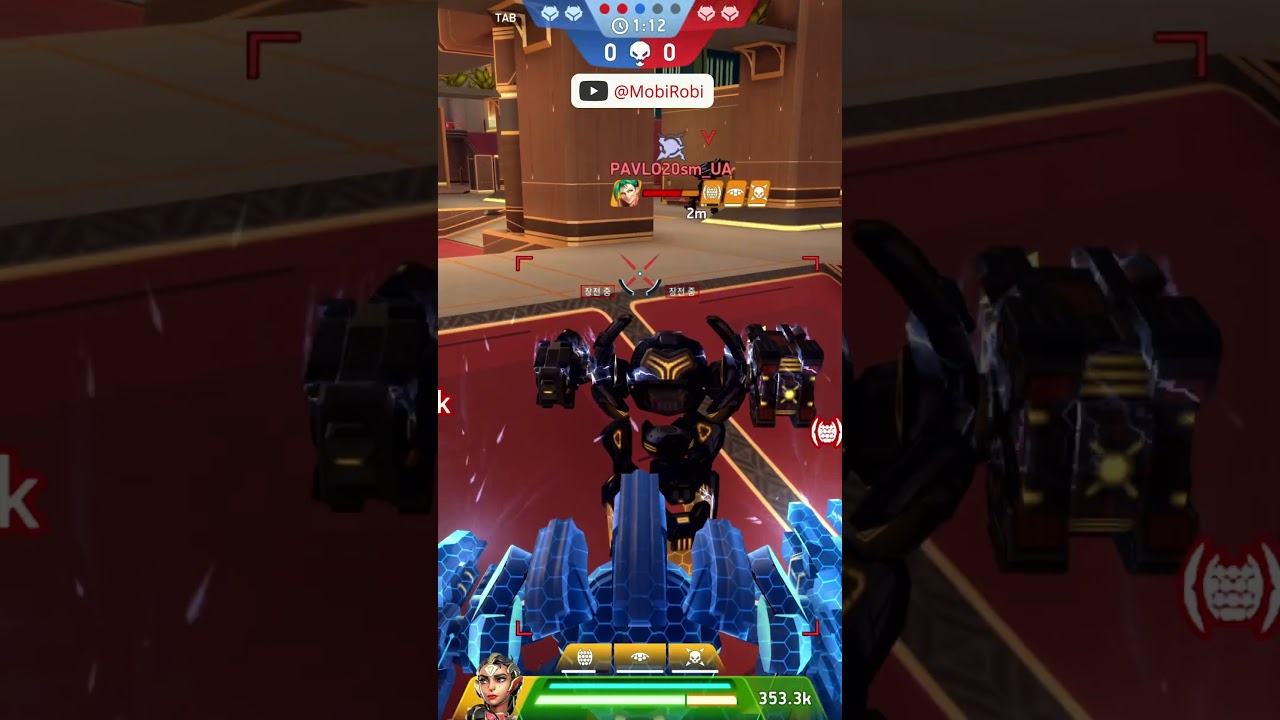 세이커 워프 암살 | 2v2 순간 제압 Mech Arena #MechArena #HangarShowdown