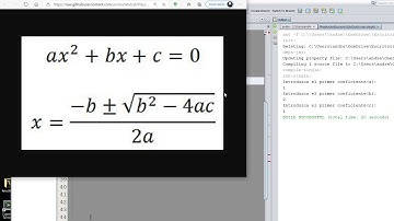 N. Soluciones de una Ecuación de Segundo Grado (Parte 2) | Ejercicios de Programación en Java