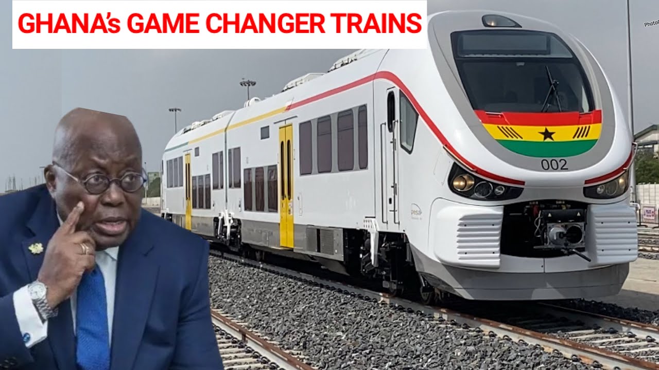 Akuffo Addo Do am Again: 2 New Modern Trains Commissioned Officially ...