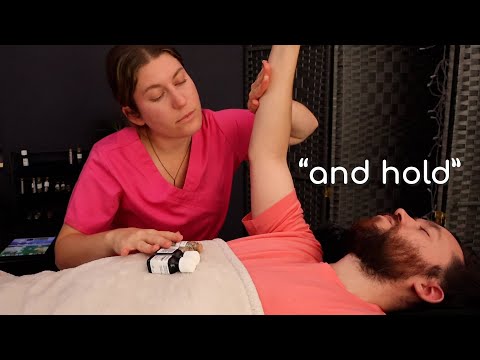 [ASMR] Applied Kinesiology & Reflexology Session for Sleep Problems