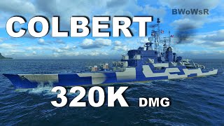 X Colbert - 320K DMG - World of Warships