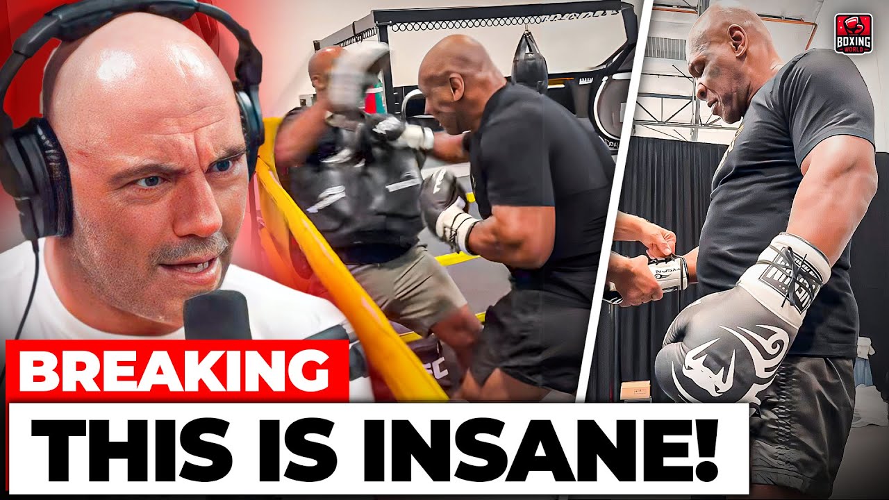 Joe Rogan Grip Training Joe Rogan Drops BOMBSHELL About Mike Tyson’s NEWEST Training Footage ...